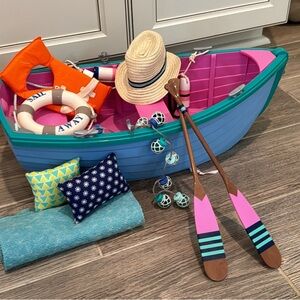 Our generation doll boat set